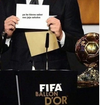 Cristiano Ronaldo víctima de bullying tras perder el Balón de Oro