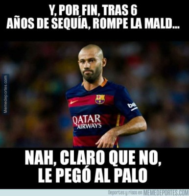 Amargos memes contra el Barcelona por empatar contra el Málaga