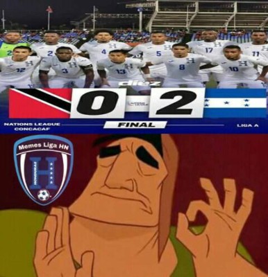 Honduras y los crueles memes del triunfo sobre Trinidad y Tobago en Liga de Naciones
