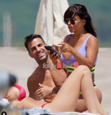 ¡Captados! Las picantes fotos de Daniella Semaan y Cesc Fábregas en sus vacaciones