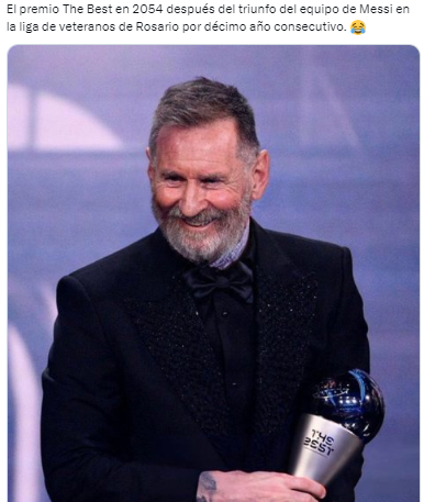 ¡Para reír! Messi ganó el premio The Best de la FIFA y los memes sacuden las redes sociales