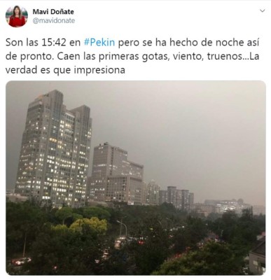 ¿Evento apocalíptico? El cielo de China se oscurece en plenas horas del día y alerta a la población