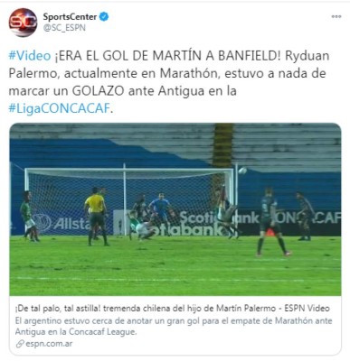 'El verdadero monstruo verde': La prensa internacional tras el sufrido triunfo de Marathón en Liga Concacaf