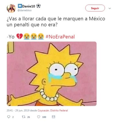 Los memes se burlan de México tras el penal inexistente a favor de Costa Rica