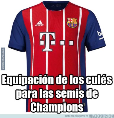 ¡Sufren los culé! Madrid derrota al Bayern y los barcelonistas son burlados con los memes