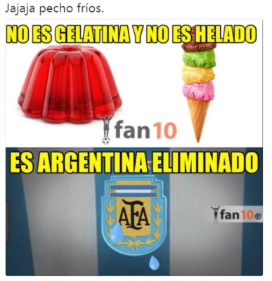 MEMES: Messi y Argentina revientan las redes tras quedar eliminados de Rusia 2018