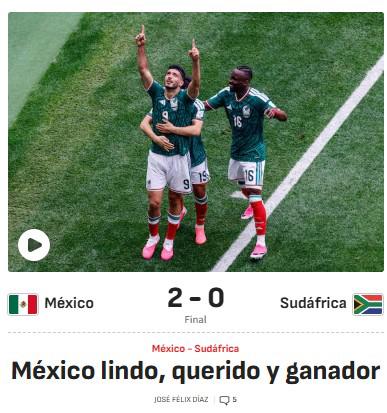 Prensa reacciona sobre México tras su debut en el Mundial: No va a trascender