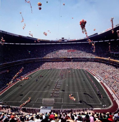 Las mejores fotos del estadio Azteca en su 50 aniversario