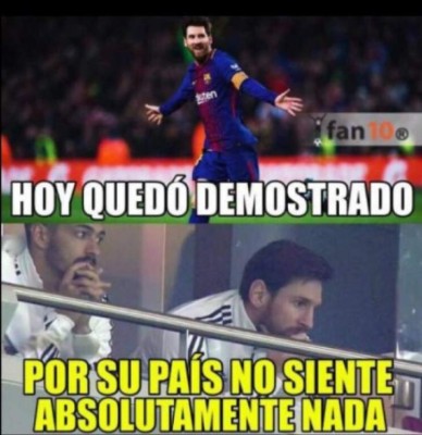 Lionel Messi se adueñó de los memes tras salvar al Barcelona