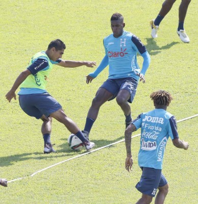 Imágenes: El entreno matutino de Honduras del domingo en el estadio Olímpico