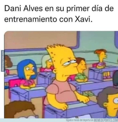 ¡Ya empezó a perder pelo! Los memes que hacen pedazos a Xavi antes de su debut con el Barcelona