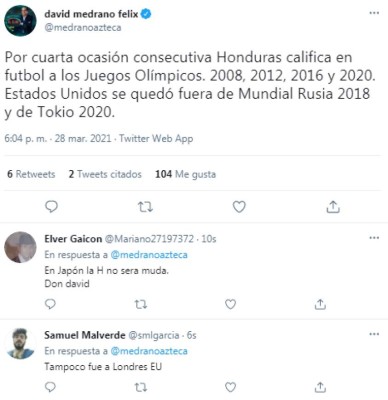 '¡Duele de envidia!', los titulares de los ticos y medios internacionales tras la clasificación de Honduras los Juegos Olímpicos de Tokio 2021&nbsp;&nbsp;&nbsp;