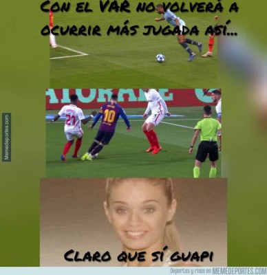 Los memes de la goleada del Barça donde hacen pedazos al Sevilla y no perdonan a Messi