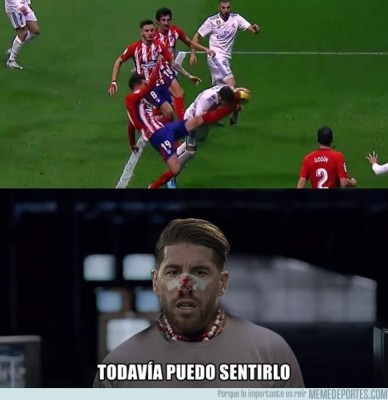 ¡Para seguir riendo! Los nuevos memes del sufrido empate del Atlético contra el Real Madrid