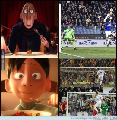 Michael Jordan y Carlos Pavón, protagonista de los memes tras el golazo de Cristiano Ronaldo