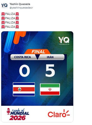 Costa Rica se murió: la reacción de la prensa tras la humillante paliza y lo que dicen del Bocha Batista