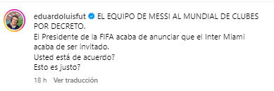 “FIFA eligió a su ídolo; es una vergüenza”: Inter Miami de Messi jugará el Mundial de Clubes y así recciona la prensa