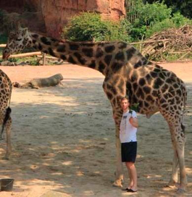 Futbolistas y sus espectaculares fotos con animales salvajes