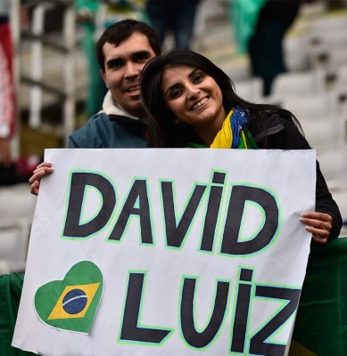 Gran Ambiente previo al Juego Brasil vs Perú , Copa America