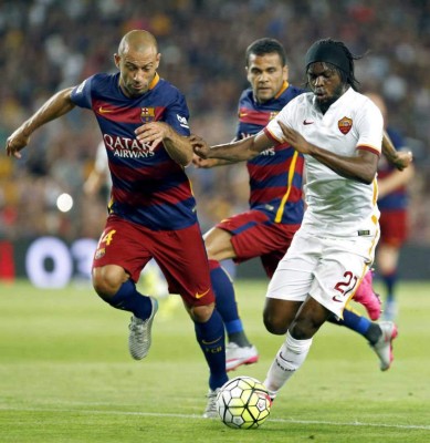 El Barcelona venció 3-0 a la Roma y levantó el trofeo Joan Gamper