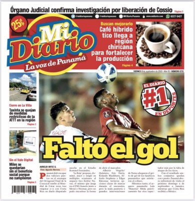 'Keylor jode a Panamá', 'Ilusiona', 'Qatar se ve lejos': lo que dice la prensa en Concacaf tras el inicio del octagonal