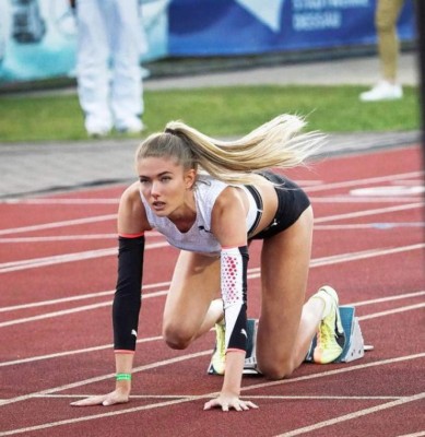 Ya está en Tokio: La atleta más hermosa de los Juegos Olímpicos deslumbra y roba suspiros