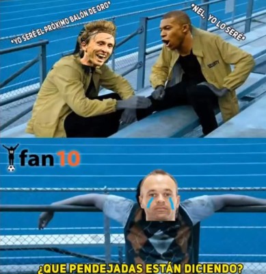 Cristiano, Messi y Benzema protagonizan los memes de los nominados al Balón de Oro 2018&nbsp;&nbsp;