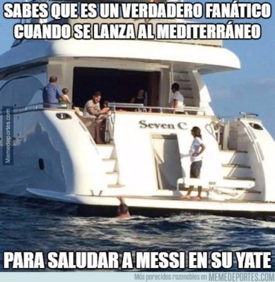Las vacaciones de Messi y el mercado de fichajes, protagonistas de los memes del día