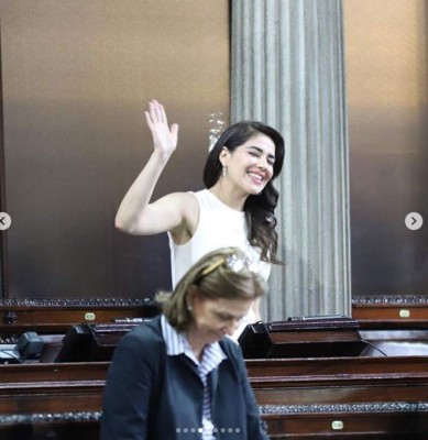 Patricia Sandoval, la guapa diputada en Guatemala que se volvió viral en redes sociales