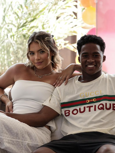 ¿Por una apuesta? Así es la bella novia de Endrick y reveló cómo se conocieron: “No sabía que era jugador”