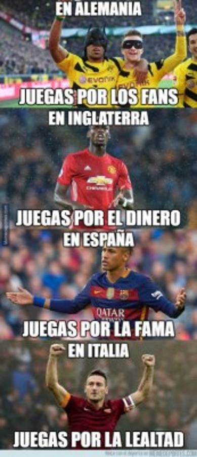 Los mejores memes del sábado en el mundo del fútbol