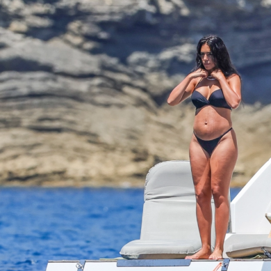 Así fueron captados Cristiano Ronaldo y Georgina Rodríguez en sus vacaciones: ‘‘No podían quitarse las manos de encima’’