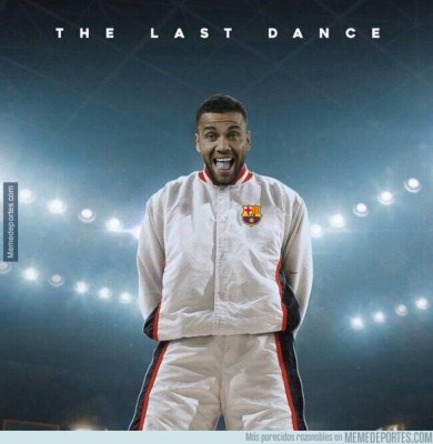 Dani Alves regresa al Barcelona y los memes destrozan al jugador brasileño por su edad