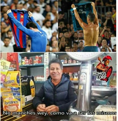 Los divertidos memes que dejó la celebración de CR7 ante Barcelona