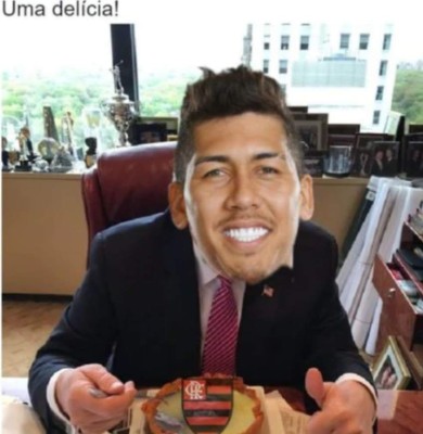 Roberto Firmino, protagonista de los memes tras derrotar al Flamengo en el Mundial de Clubes&nbsp;&nbsp;