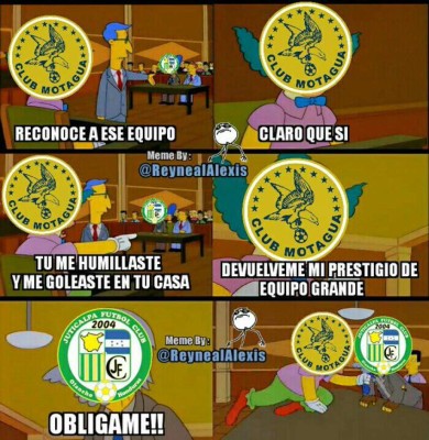 Crueles memes contra Marathón por su eliminación ante Real España