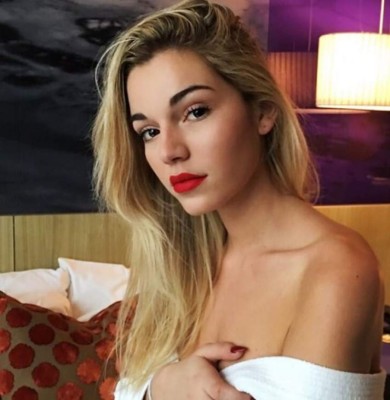 ¡Sensual! La espectacular modelo de 18 años que conquistó al 'Kun' Agüero