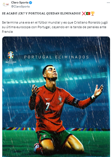Cristiano Ronaldo se despide de la Eurocopa y así reacciona la prensa tras el Portugal-Francia: “Nada que demostrar a nadie”