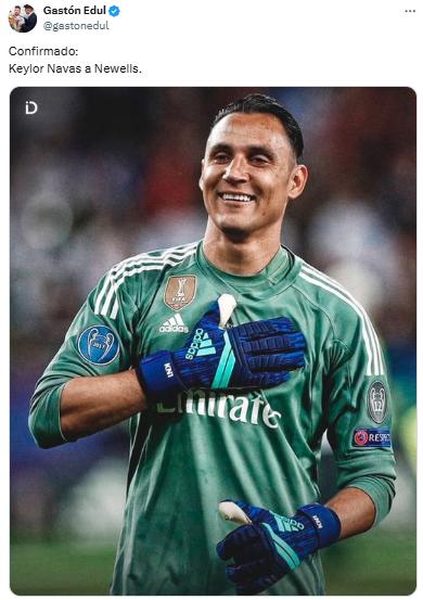 “Bombazo que sacude el mercado; leyenda”: prensa argentina reacciona con la llegada de Keylor Navas