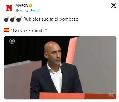 La reacción en España tras la no renuncia de Luis Rubiales: Alexia Putella explota, prensa indignada y el gobierno contraataca