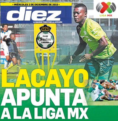 Portadas digitales de DIEZ de este miércoles 2 de diciembre