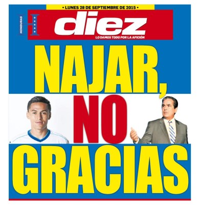 Las portaditas de DIEZ para este lunes 28 de septiembre