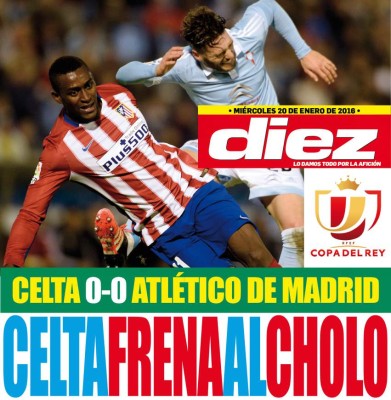 Las portadas digitales de DIEZ de este miércoles 20 de enero