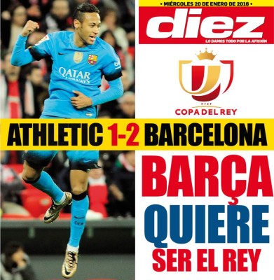 Las portadas digitales de DIEZ de este miércoles 20 de enero