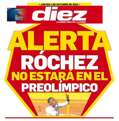 Disfrutá las portadas digitales de DIEZ de este jueves 1 de octubre del 2015