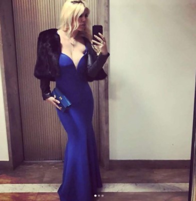 UUUFFF: Las deslumbrantes fotos de Wanda Nara en la cena navideña del Inter de Milan