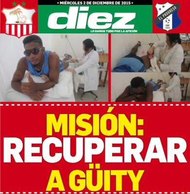 Portadas digitales de DIEZ de este miércoles 2 de diciembre
