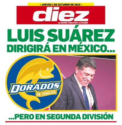 Disfrutá las portadas digitales de DIEZ de este jueves 1 de octubre del 2015