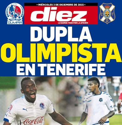 Portadas digitales de DIEZ de este miércoles 2 de diciembre