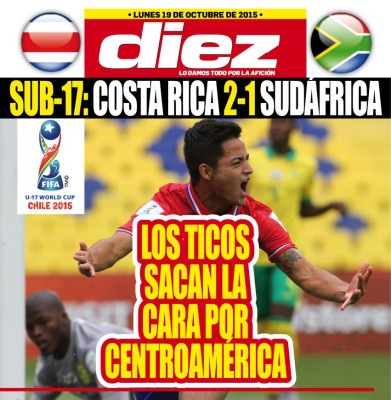 Las portaditas digitales de DIEZ para este lunes 19 de octubre